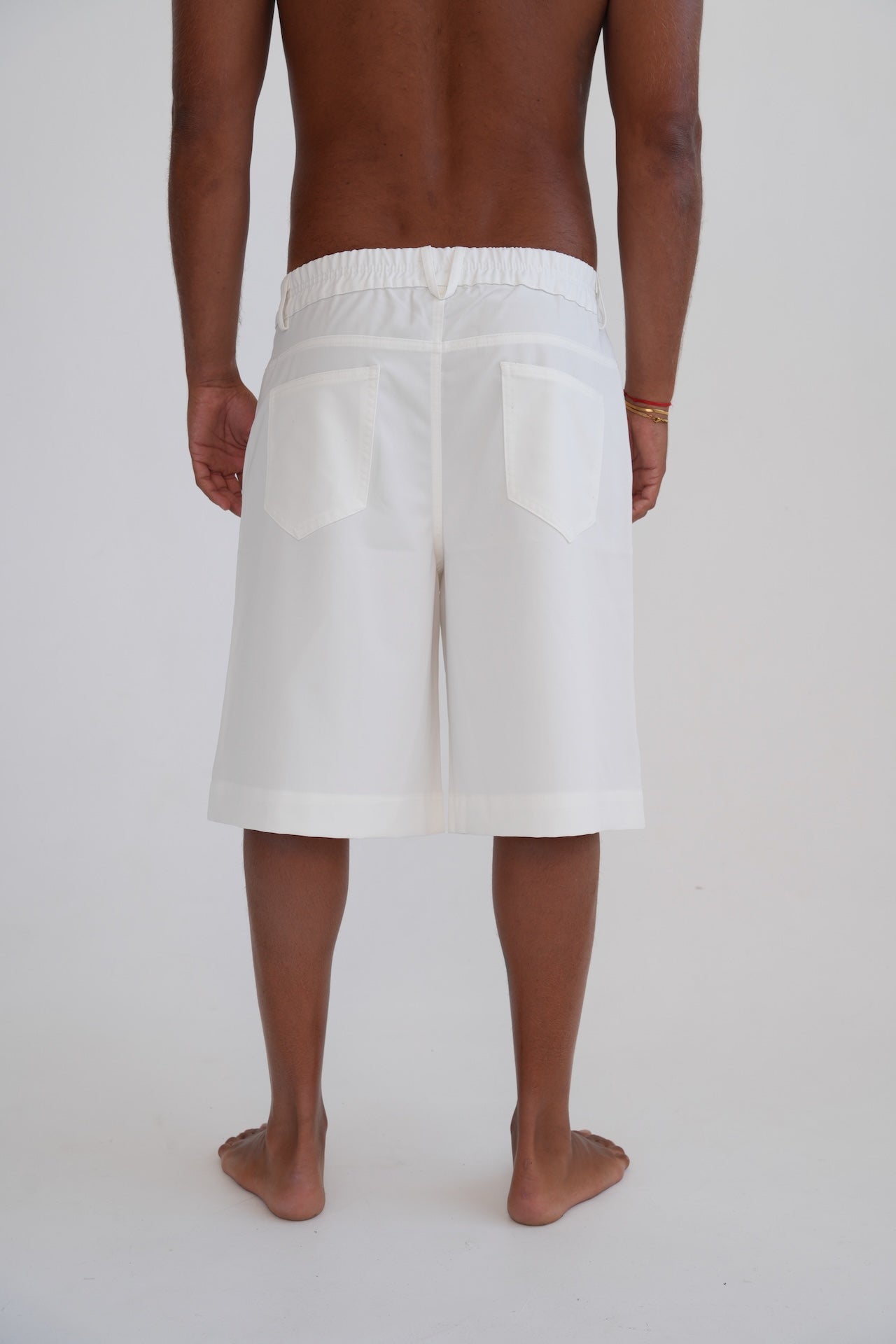 SUIT SHORTS - WHITE