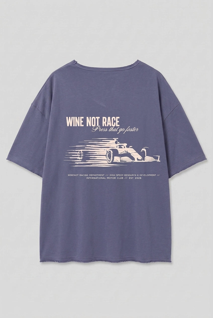 RACE TEE - BLUE