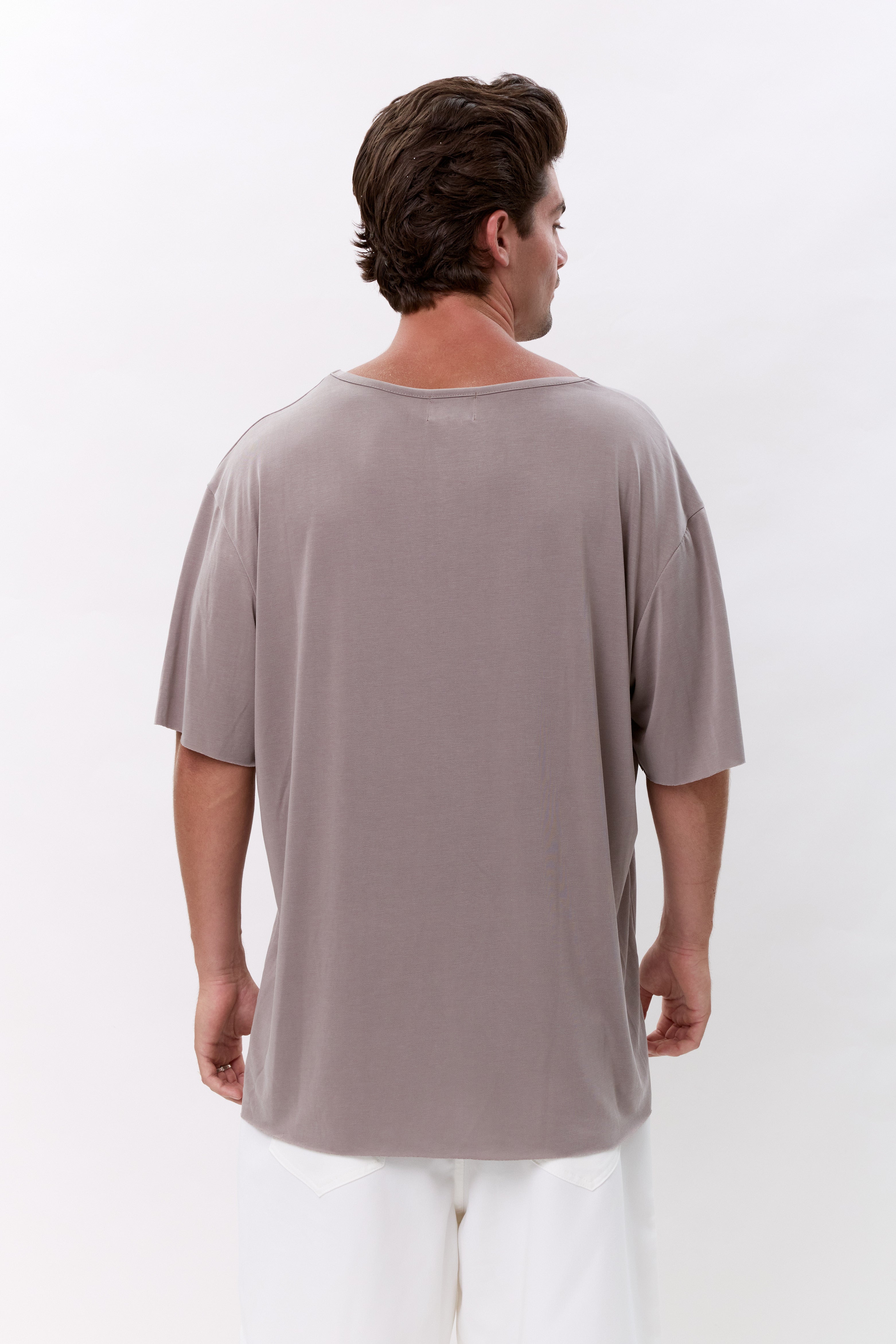 BASE TEE - LIGHT GRAY