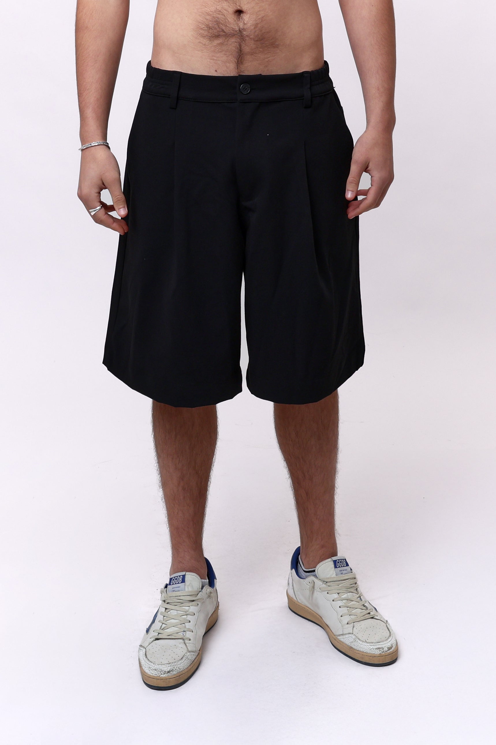 SUIT SHORTS - BLACK