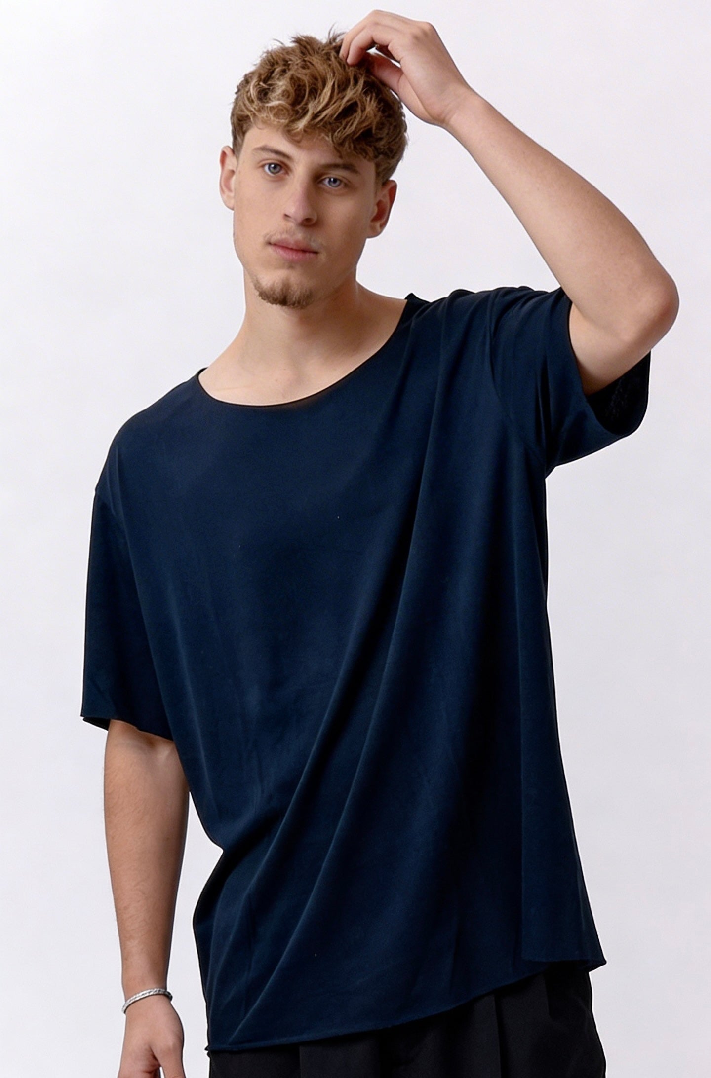 BASE TEE - BLUE NAVY