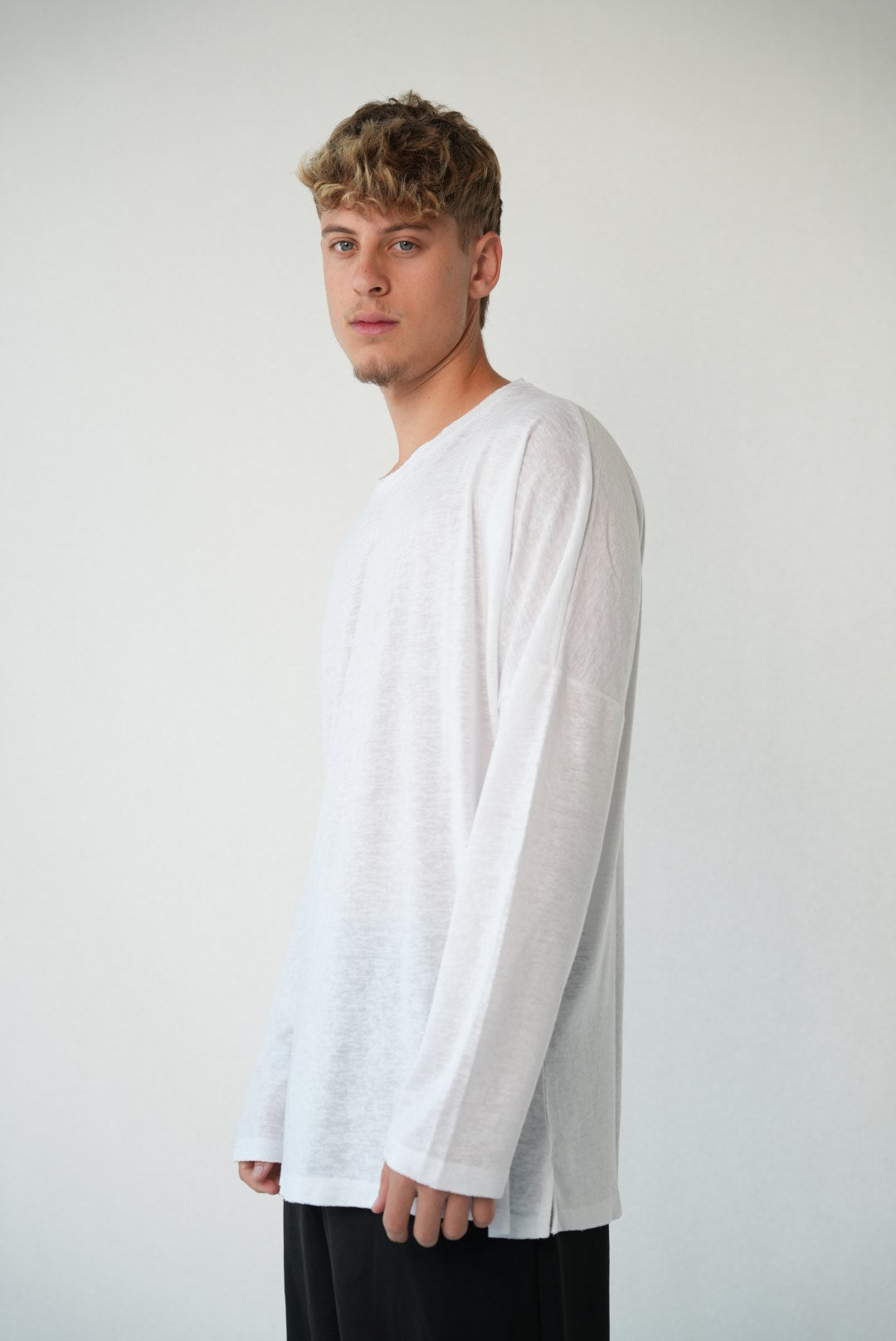 LINEN LONG - WHITE