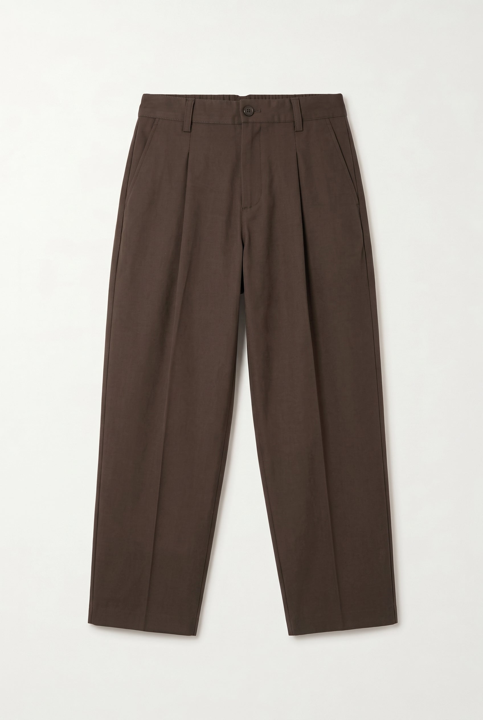 SUIT PANTS - BROWN