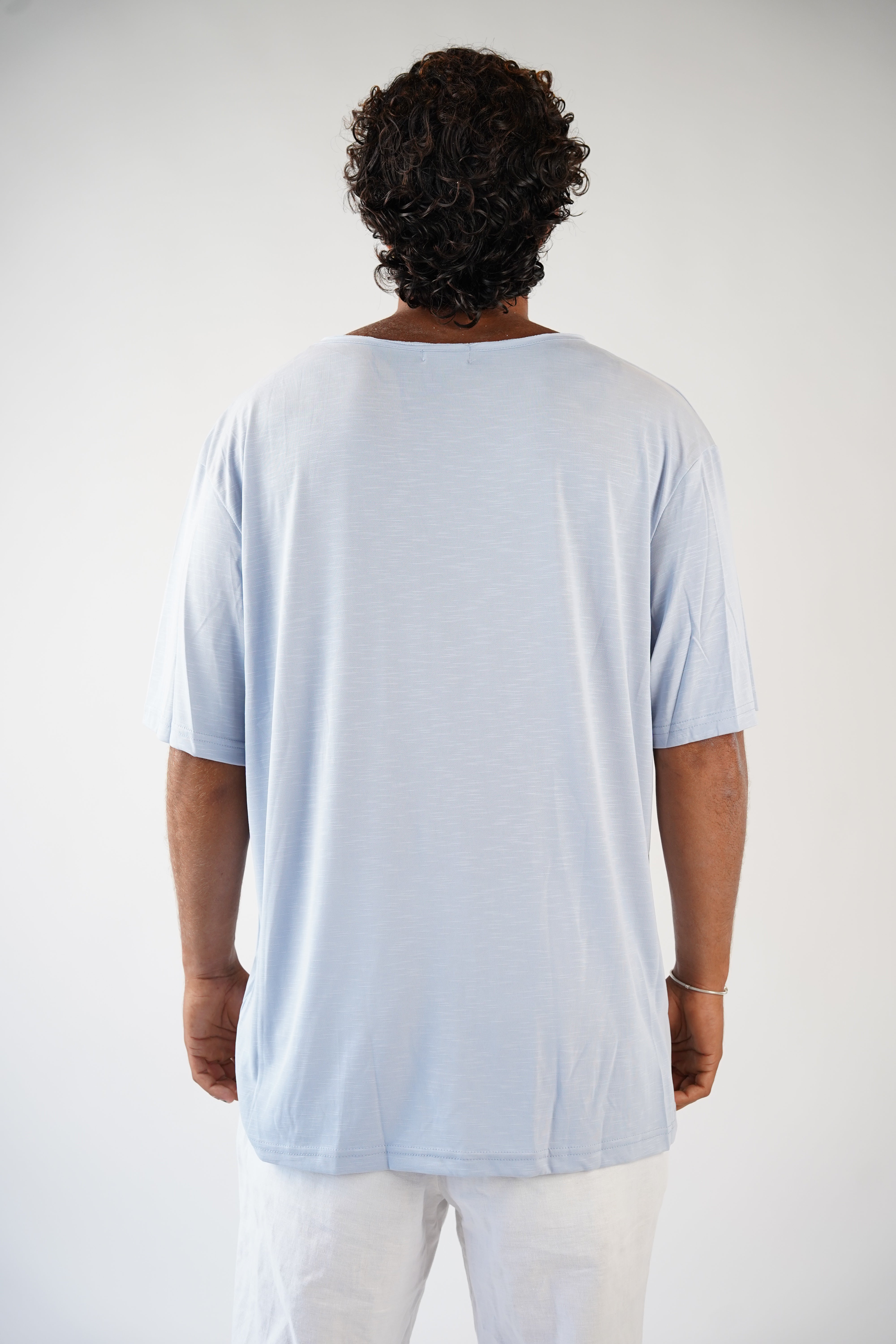 BASE TEE - LIGHT BLUE