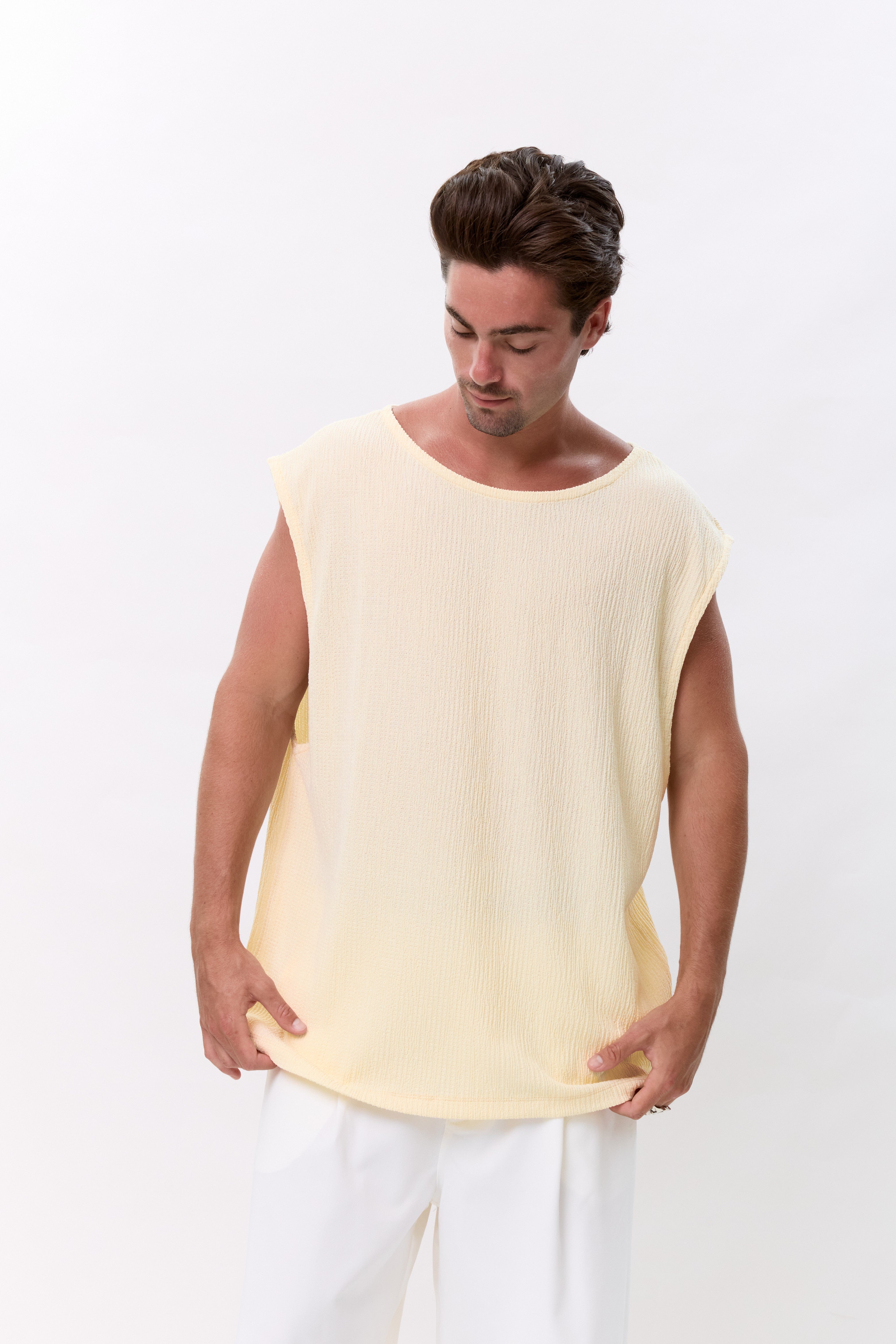 TANK TOP - LIGHT YELLOW