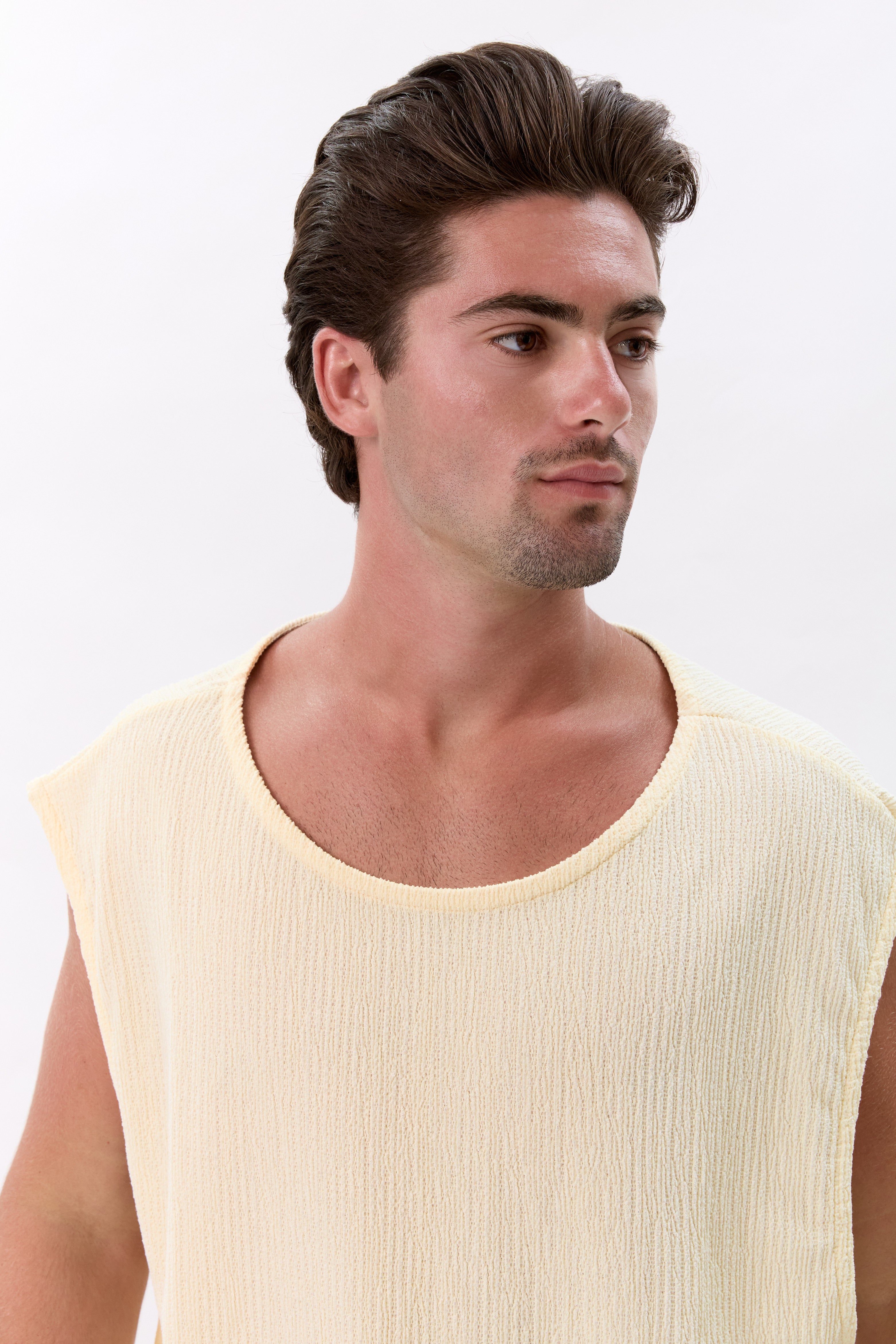 TANK TOP - LIGHT YELLOW