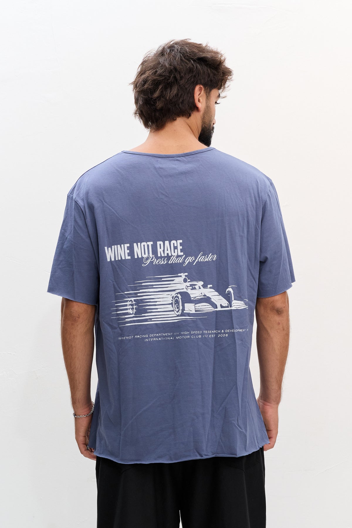 RACE TEE - BLUE