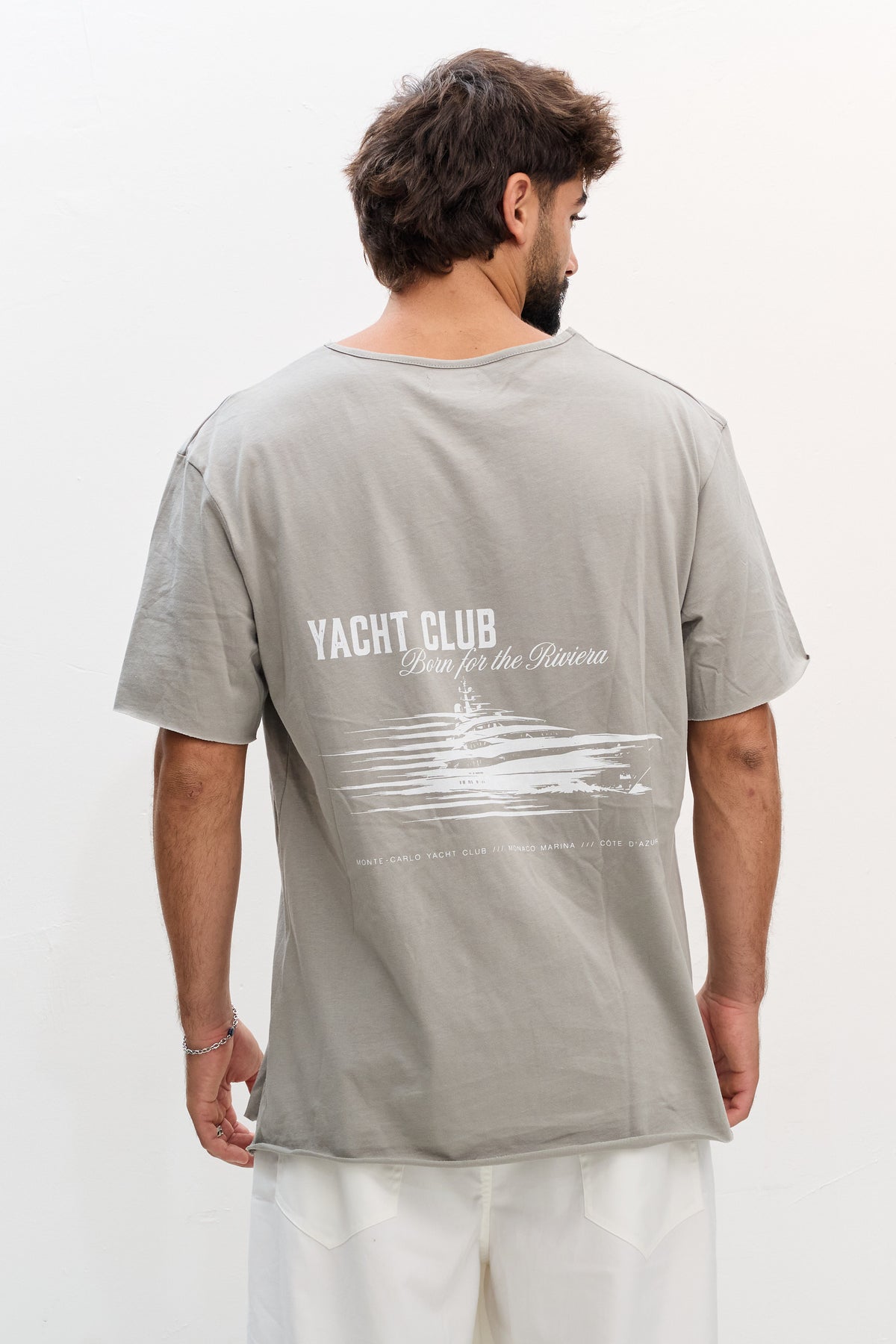 YACHT CLUB TEE - GRAY