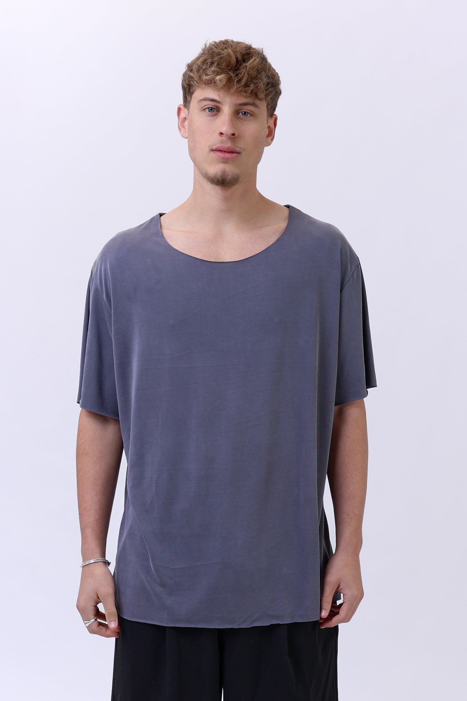 BASE TEE - GRAY