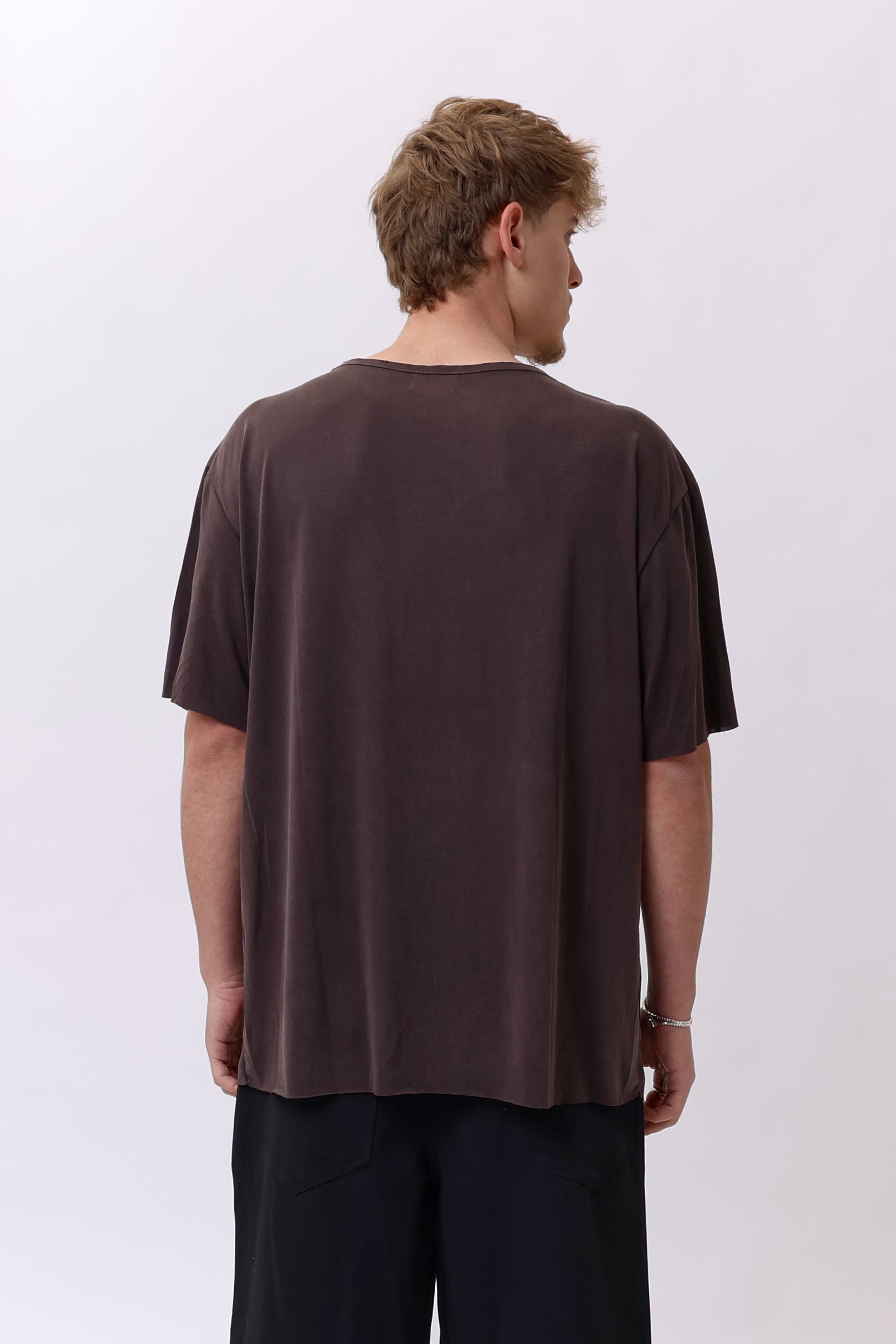 BASE TEE - BROWN
