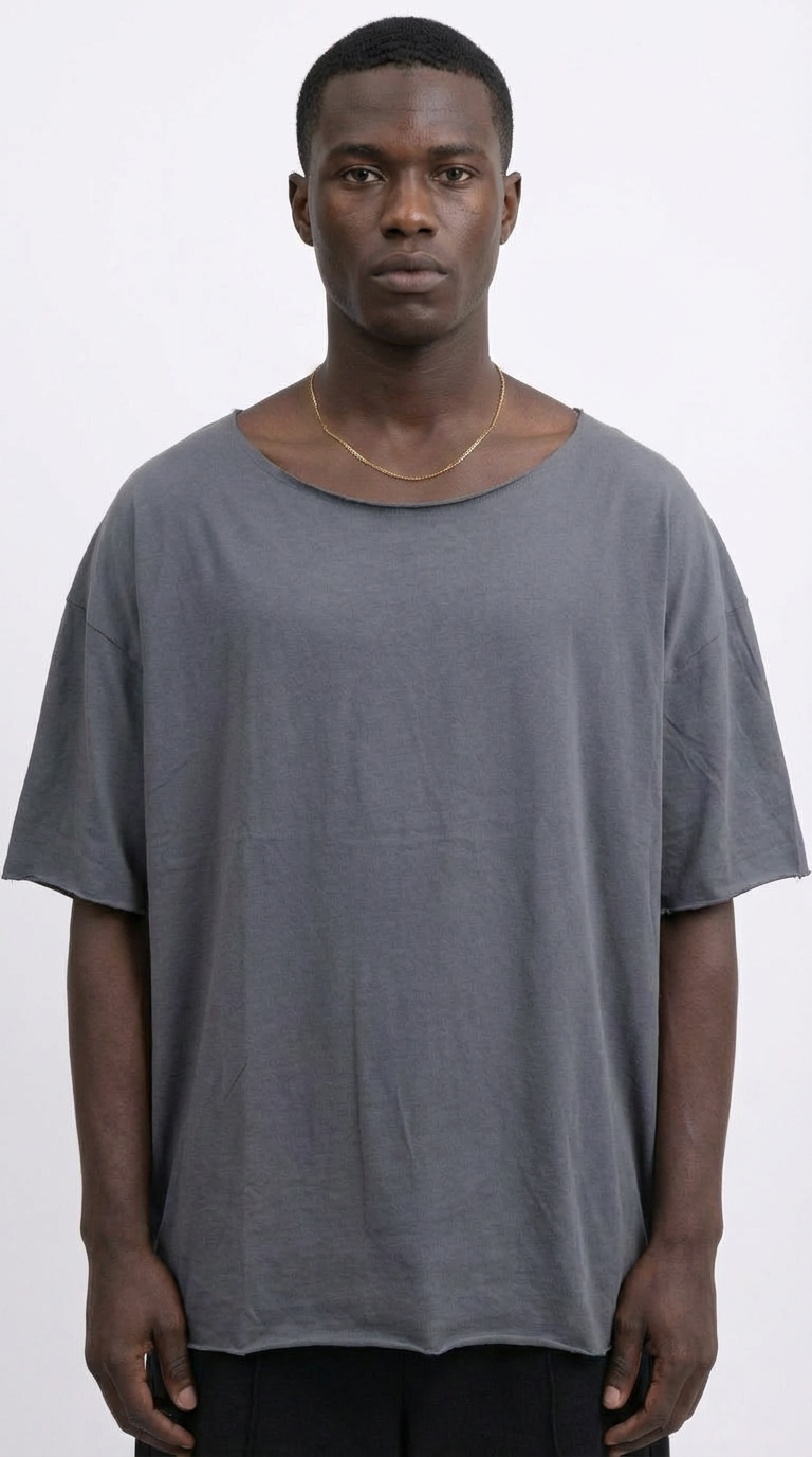 BASE TEE - GRAY