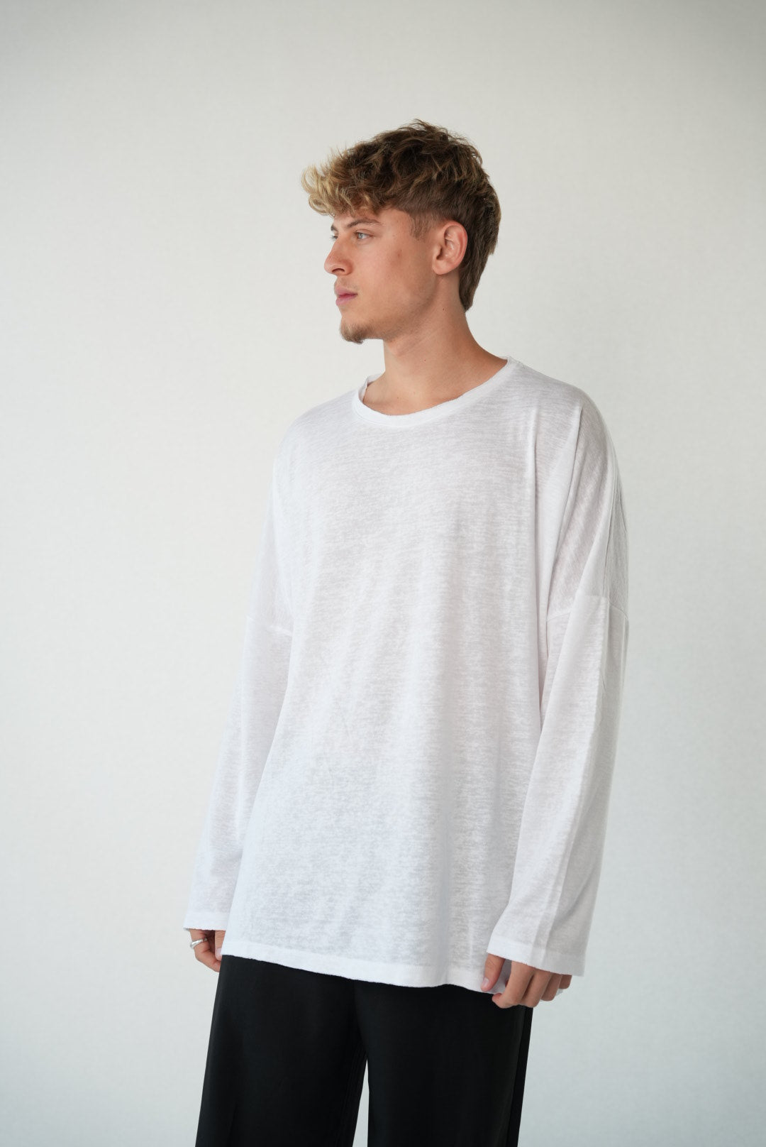 LINEN LONG - WHITE